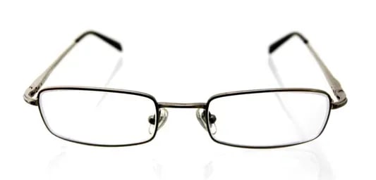 Half Frame Rectangle Metal Computer Glasses