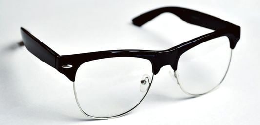 Full Frame Square Metal Computer Glasses